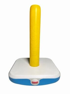Fisher Price Giant Rock-A-Stack Replacement Base Tower Yellow Pole